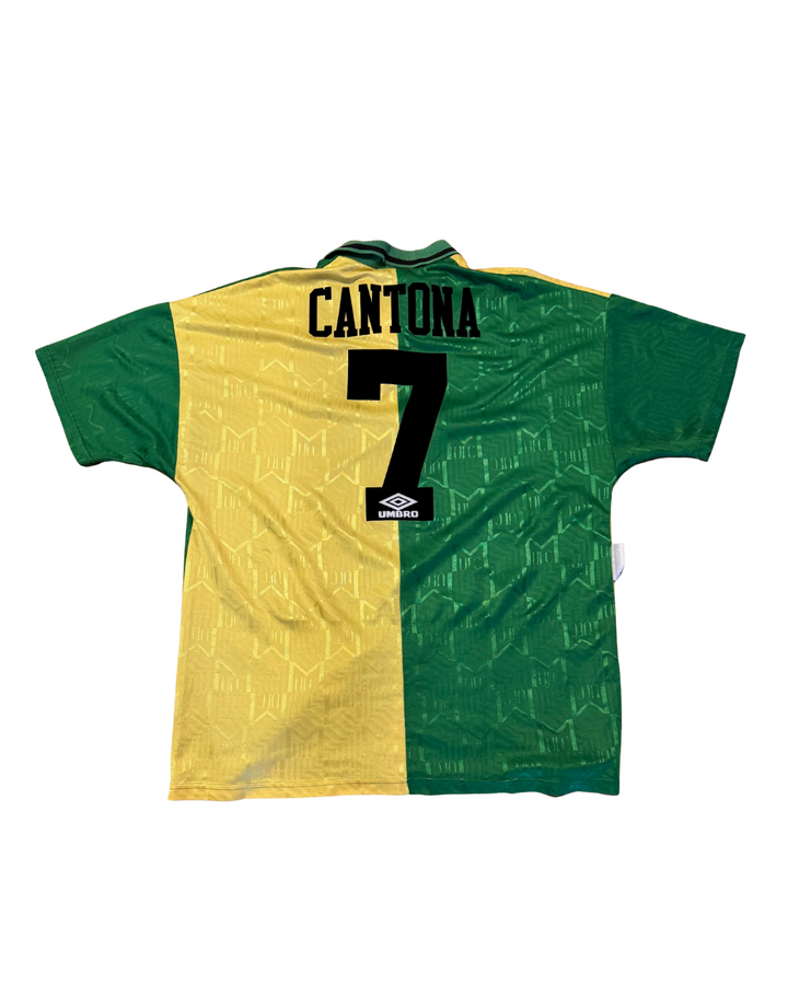 Manchester United 93/94 Green&Gold Cantona - Size XXL