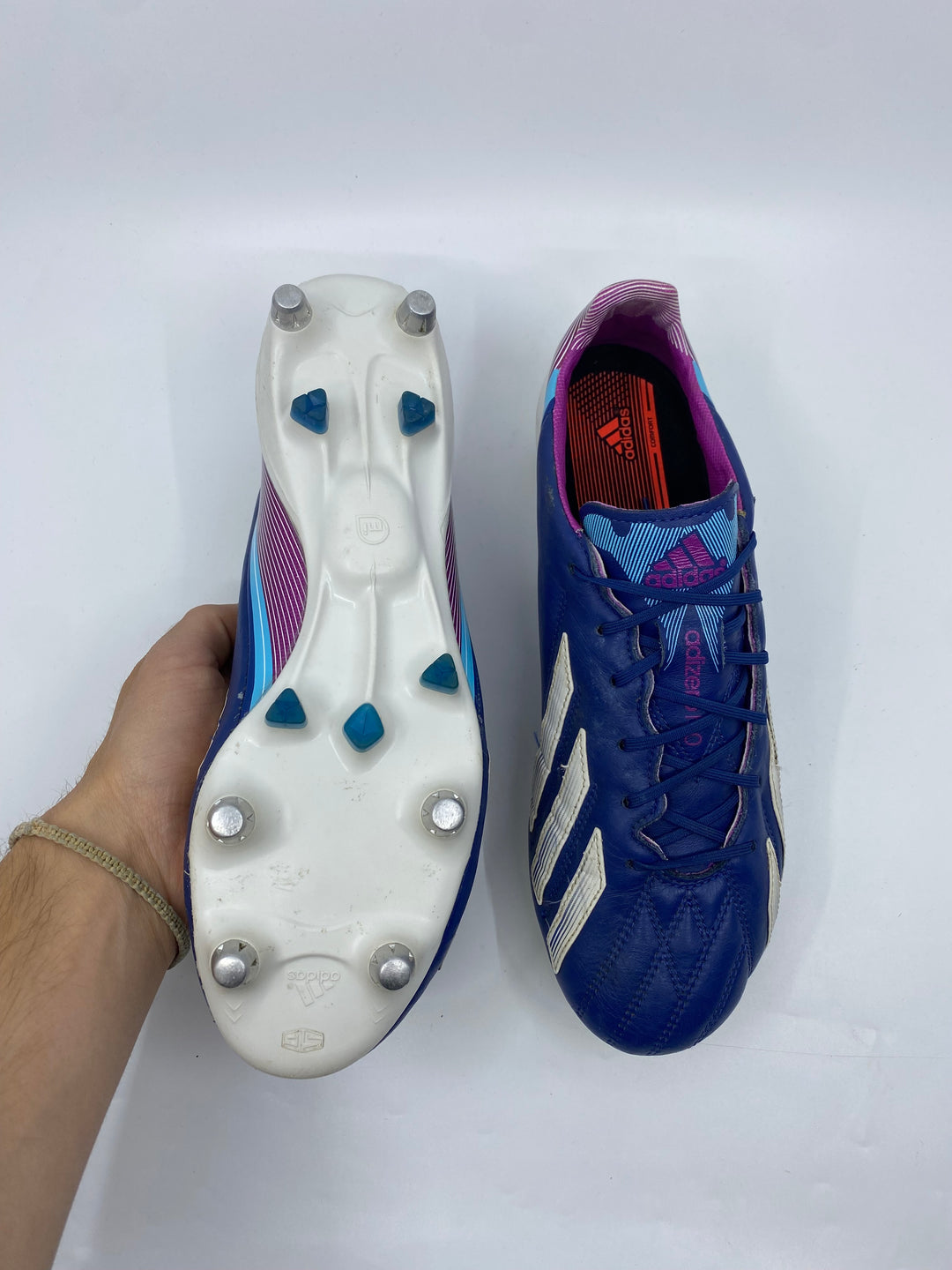 Adidas F50 Adizero - Size Left Foot  42 and Right Foot 41 1/3