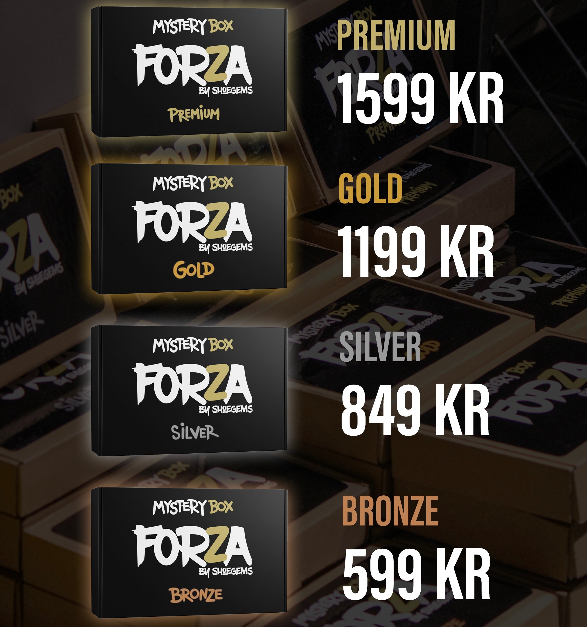 Mystery Boxes – Forza by ShoeGems