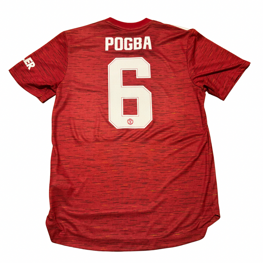 【USED】 Manchester United POGBA 21-22 Men's adidas Paul Pogba White Manchester United 2021/22 Away