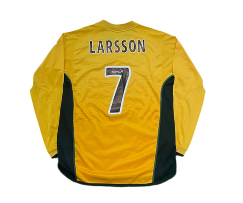 Celtic 02/03 | Larsson - Size M LS