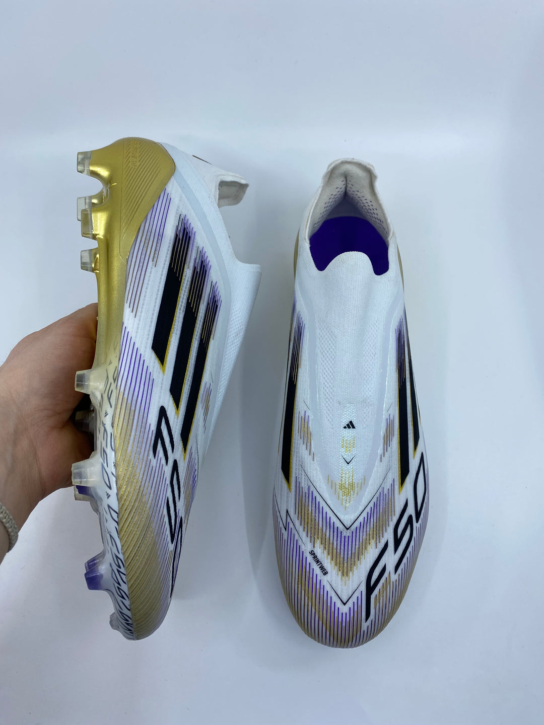 Adidas F50 Elite Laceless - Size 43 1/3